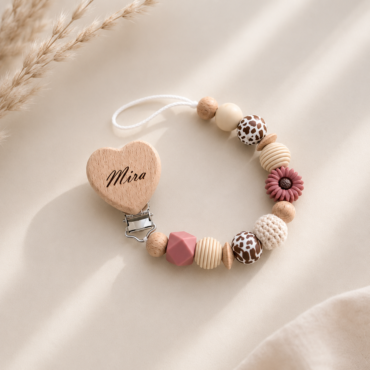 Mira | Personalisierte Schnullerkette