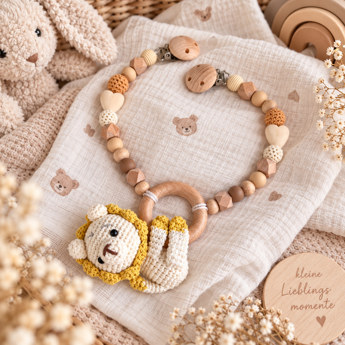 Löwe | Kinderwagenkette