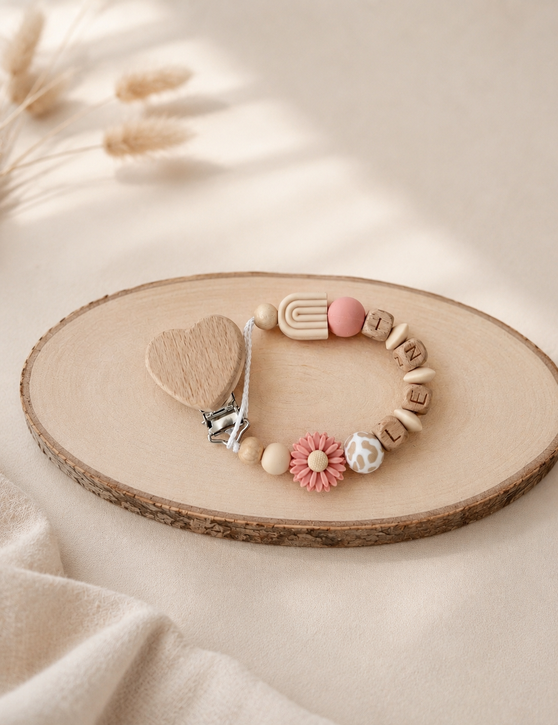 Leni | Personalisierte Schnullerkette