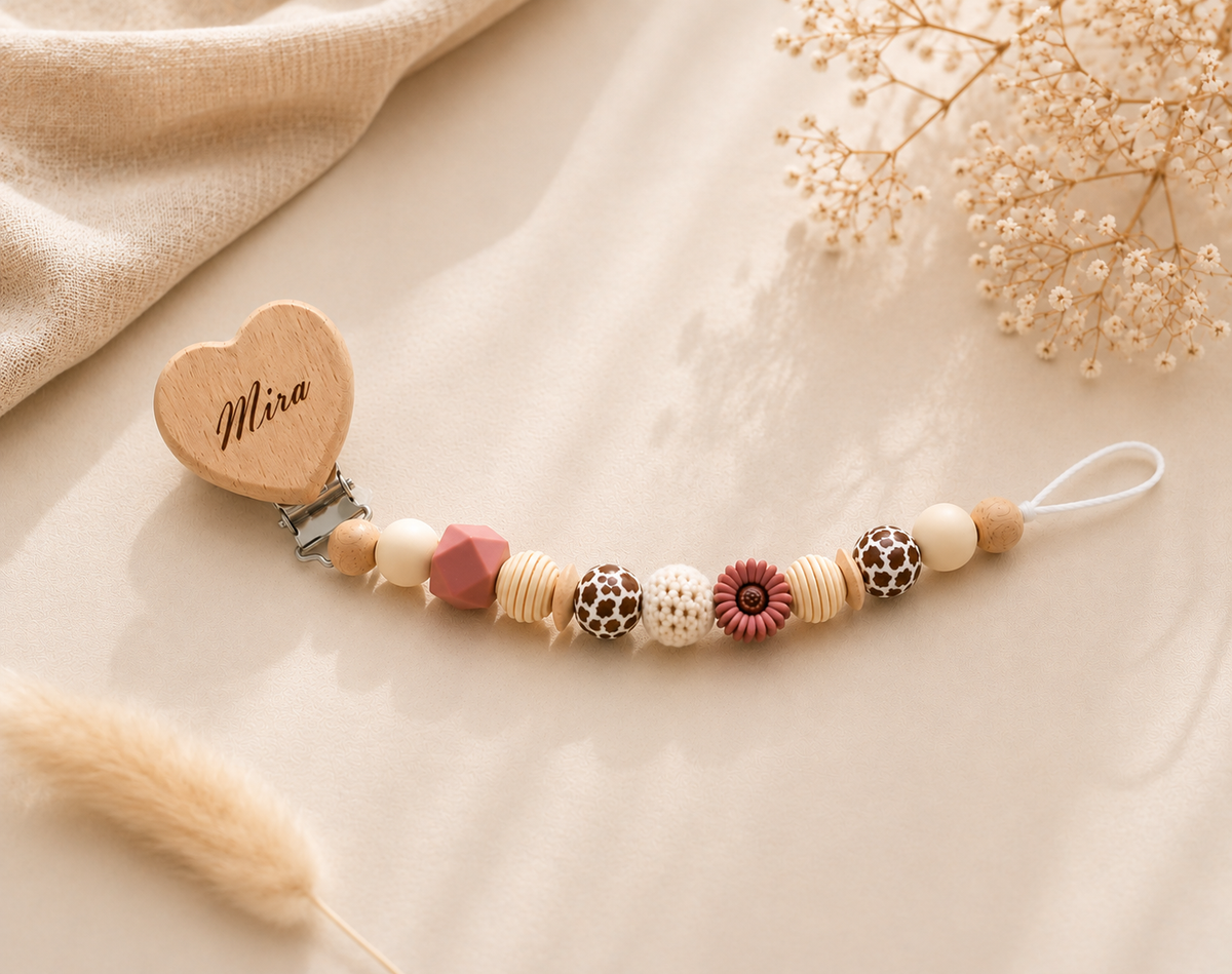 Mira | Personalisierte Schnullerkette