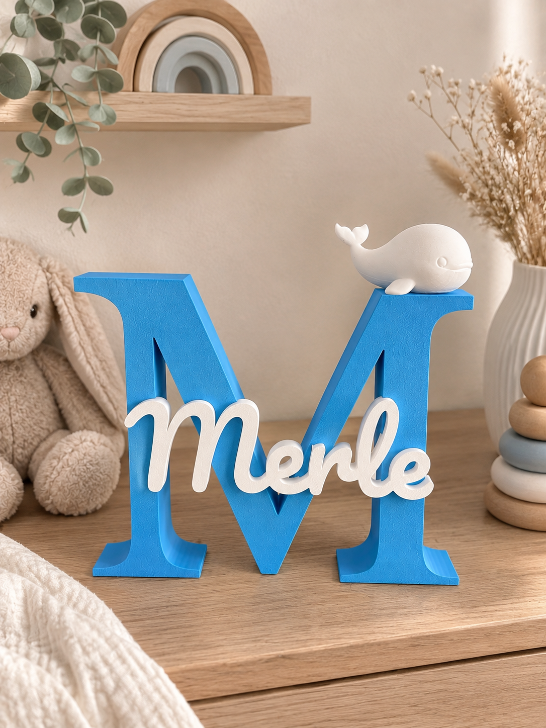 Personalisierter Namensbuchstabe fürs Kinderzimmer