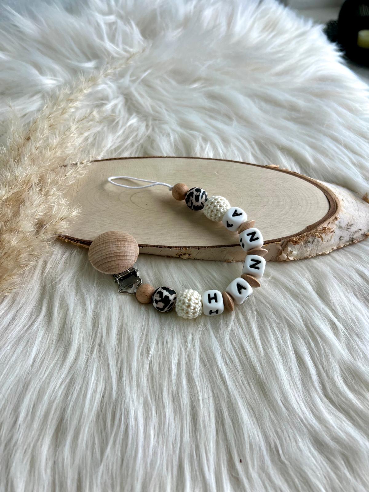 Hanna | Personalisierte Schnullerkette